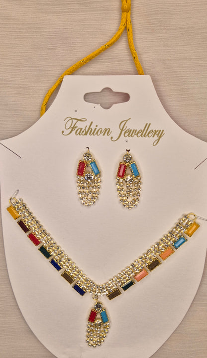 Aurora Prism Luxury Necklace Set