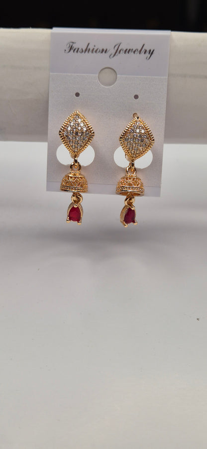Premium Multi-Color Drop Earrings