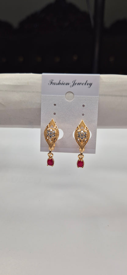 Premium Multi-Color Drop Earrings