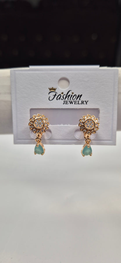 Premium Multi-Color Drop Earrings