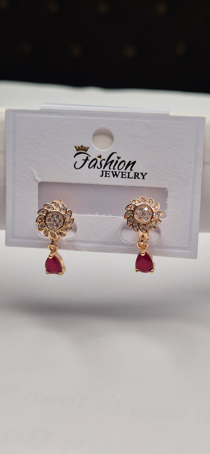 Premium Multi-Color Drop Earrings