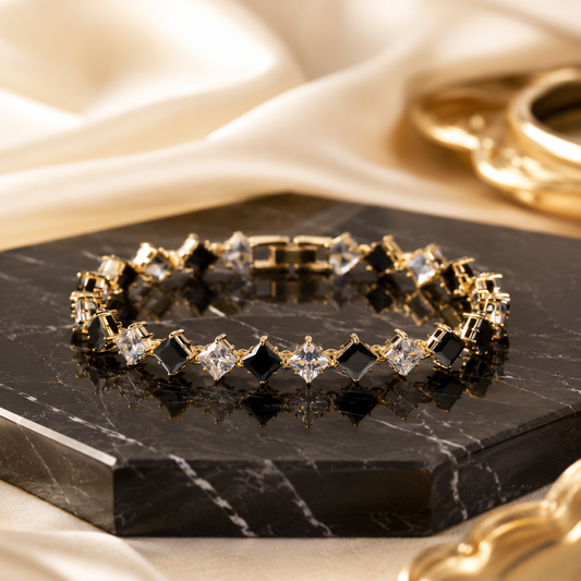 Midnight Crystal Bracelet