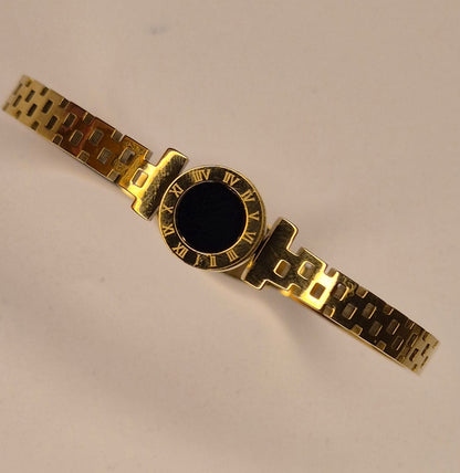 Roman Noir Bracelet Watch