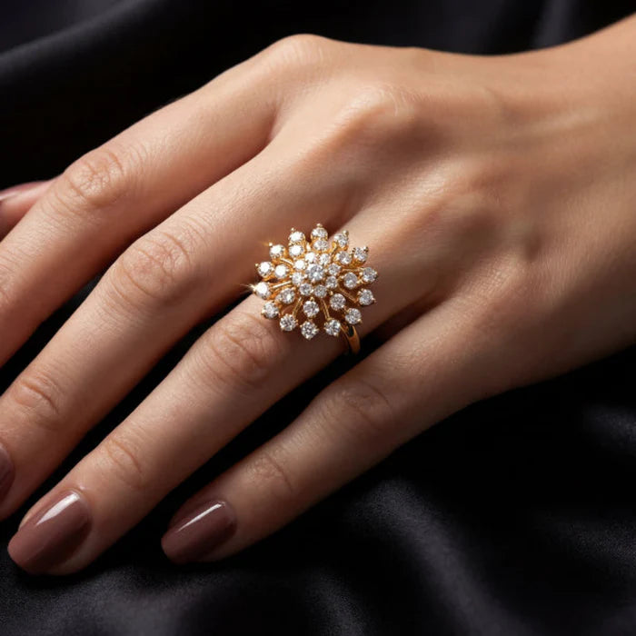Royal Sunburst Premium Ring